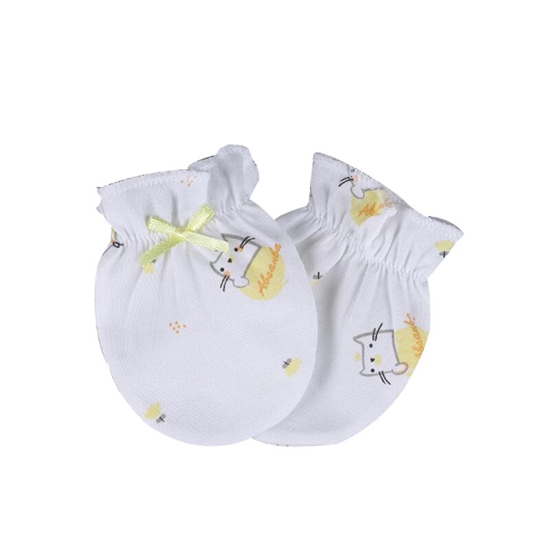 Anti Scratch Newborn Baby Gloves